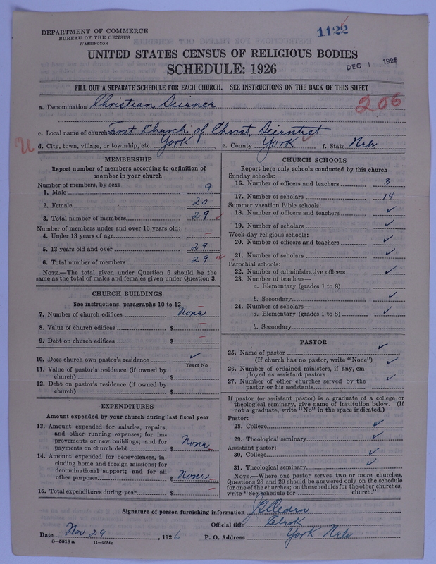 Scan of Church of Christ, Scientist: 1122