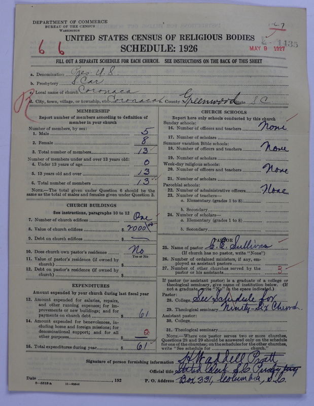 Scan of Presbyterian Church in the United States: 1435
