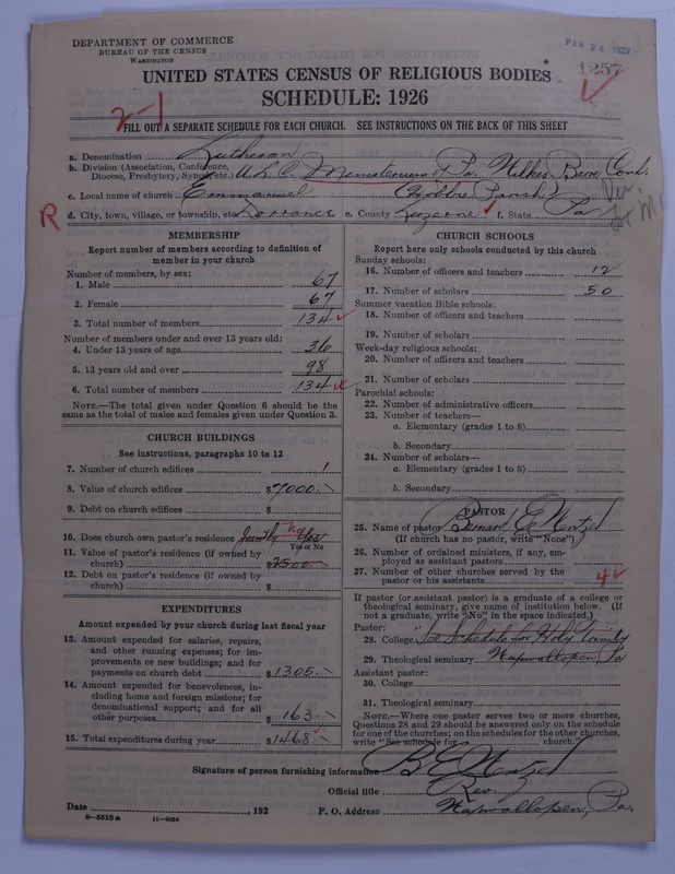 Scan of United Lutheran Church in America: 1257