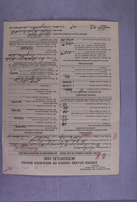 Scan of Synod of the Reformed Presbyterian Church of North America: 322
