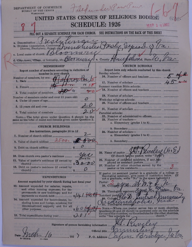 Scan of Presbyterian Church in the United States: 626