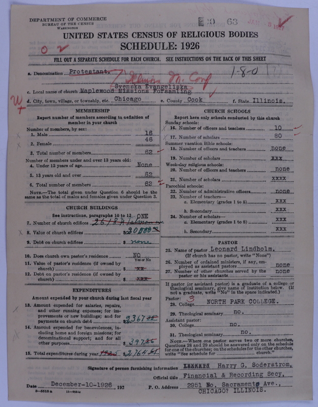 Scan of Swedish Evangelical Mission Covenant of America: 63
