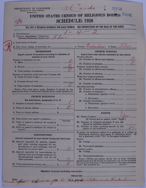 Scan of African Methodist Episcopal Church: 3466