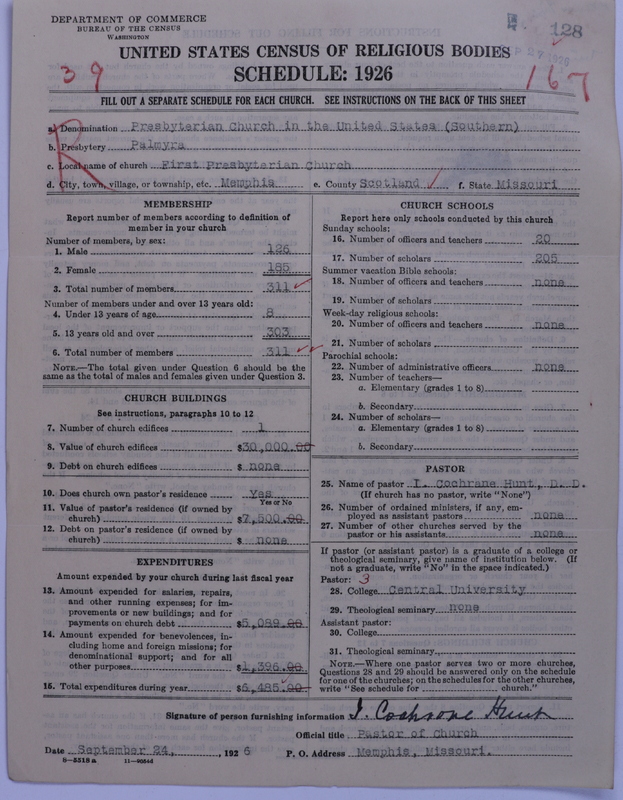 Scan of Presbyterian Church in the United States: 128