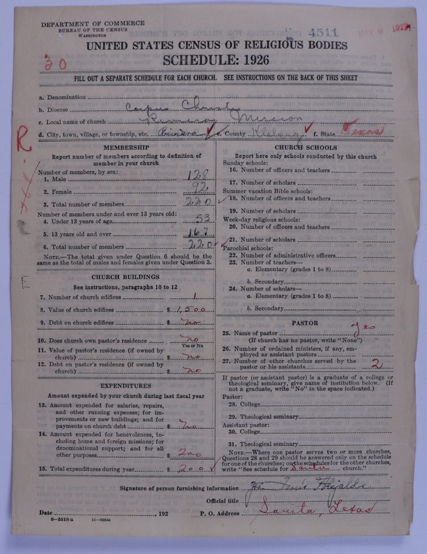 Scan of Roman Catholic Church: 4511