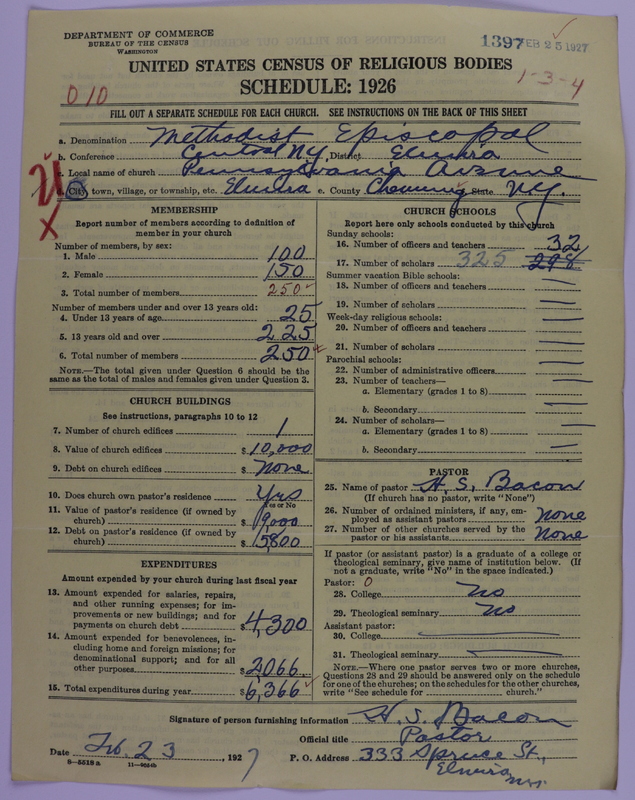 Scan of Methodist Episcopal Church: 1397