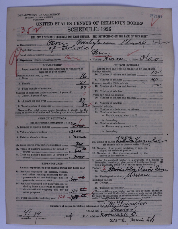 Scan of Presbyterian Church in the United States of America: 2790