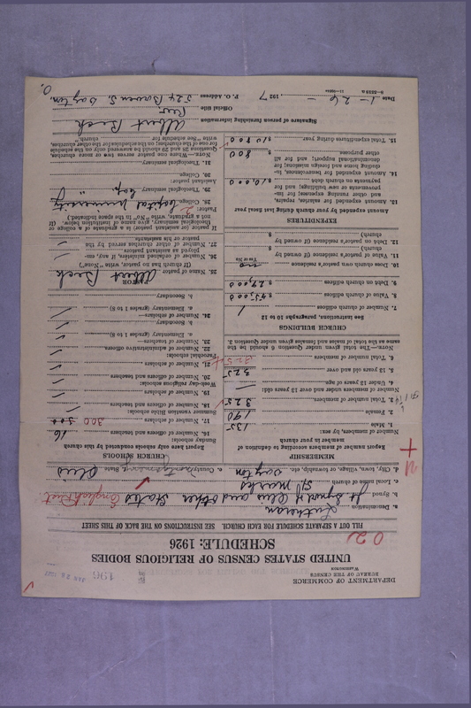 Scan of Synod of the Reformed Presbyterian Church of North America: 196