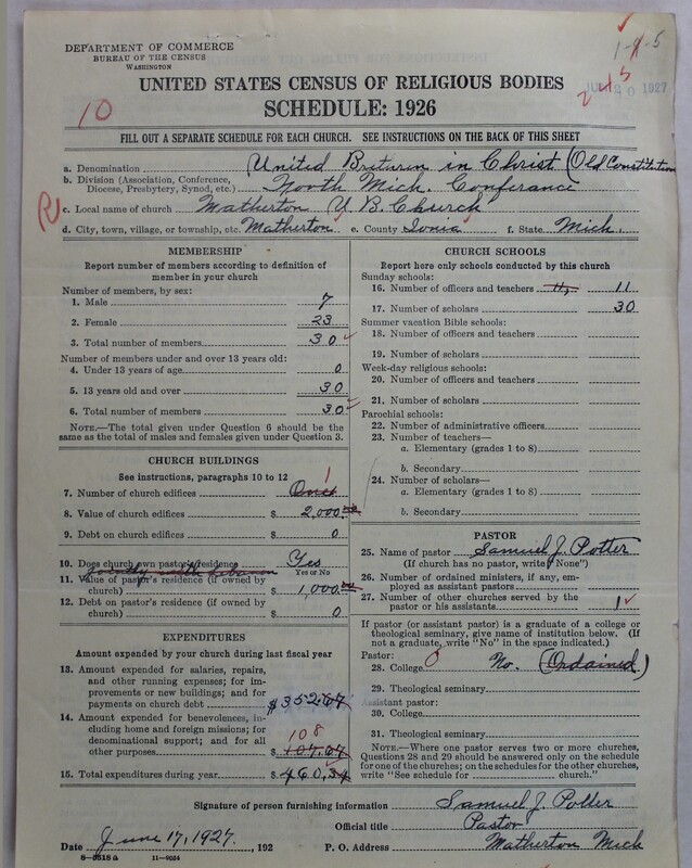 Scan of Church of the United Brethren in Christ (Old Constitution): 245
