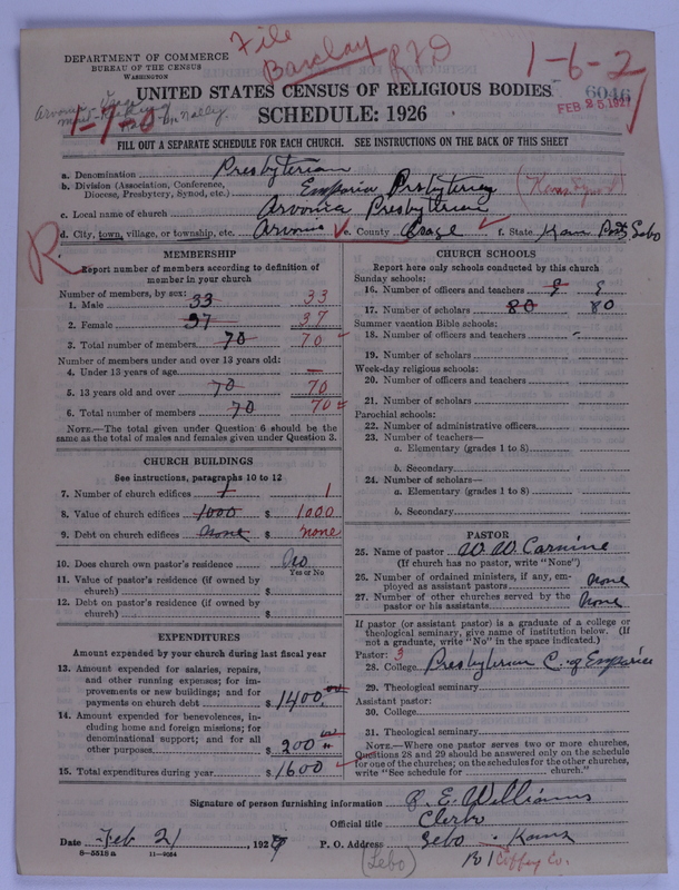 Scan of Presbyterian Church in the United States of America: 6046