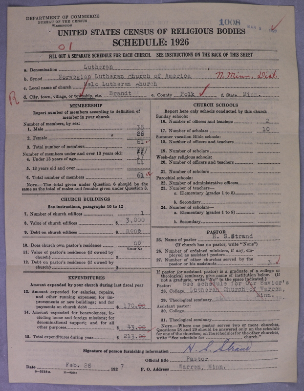 Scan of Norwegian Lutheran Church of America: 1008