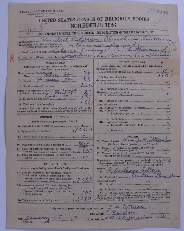 Scan of United Lutheran Church in America: 2433