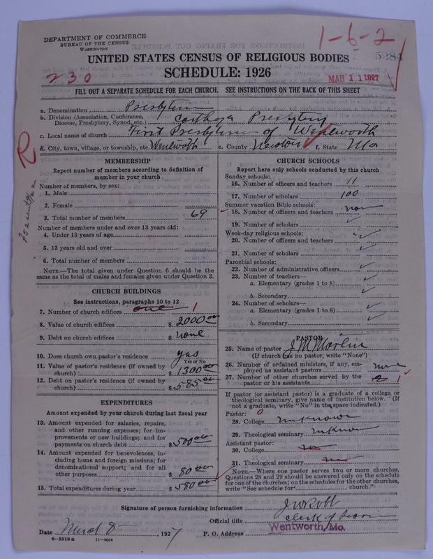 Scan of Presbyterian Church in the United States of America: 5284