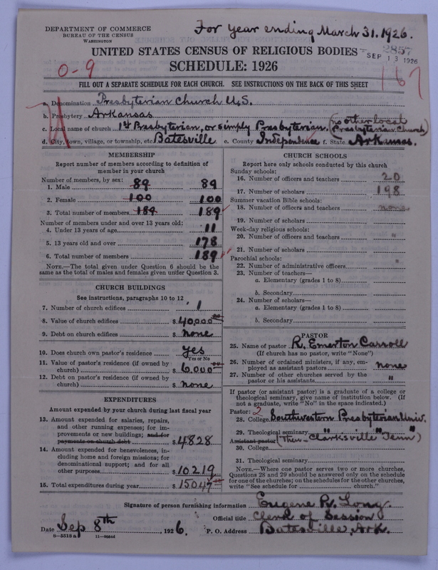 Scan of Presbyterian Church in the United States: 2857