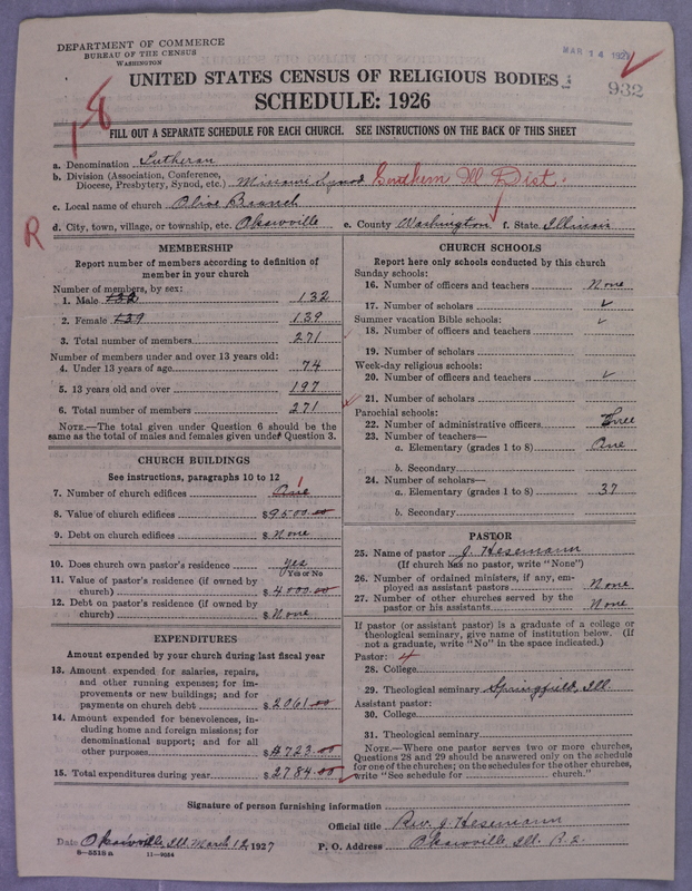 Scan of Evangelical Lutheran Synodical Conference of America: Evangelical Lutheran Synod of Missouri, Ohio, and Other States: 932