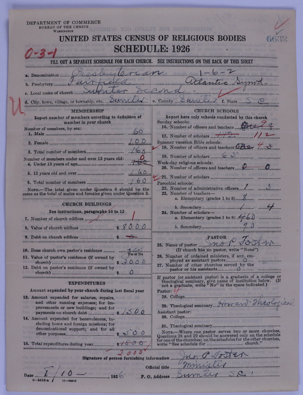 Scan of Presbyterian Church in the United States of America: 6632