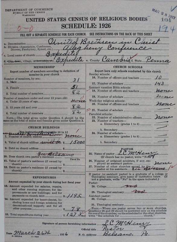 Scan of Church of the United Brethren in Christ: 104