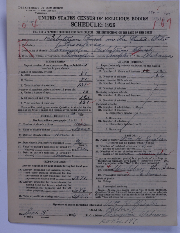 Scan of Presbyterian Church in the United States: 2514