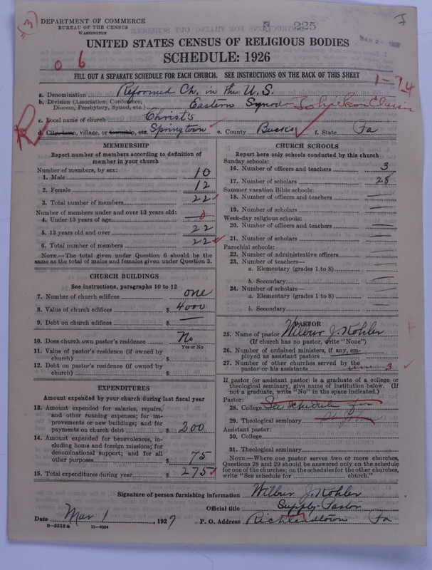 Scan of Reformed Church in the United States: 225