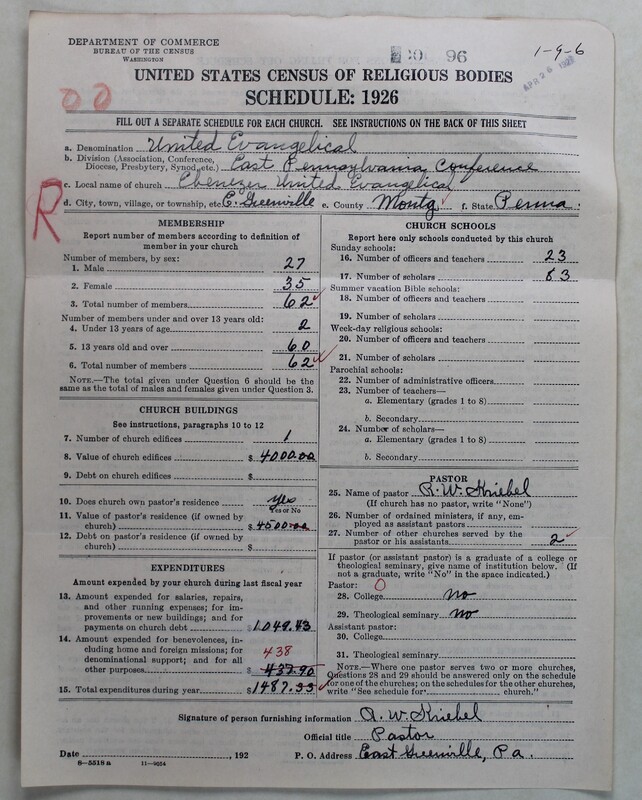 Scan of Evangelical Congregational Church: 96