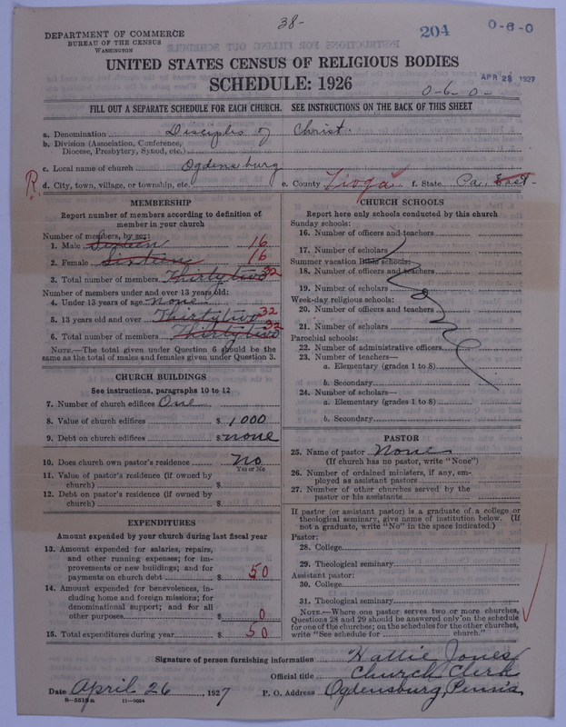 Scan of Disciples of Christ: 204