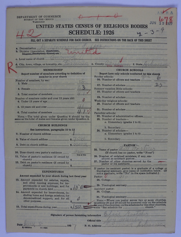 Scan of Landmark Baptist of America: 678