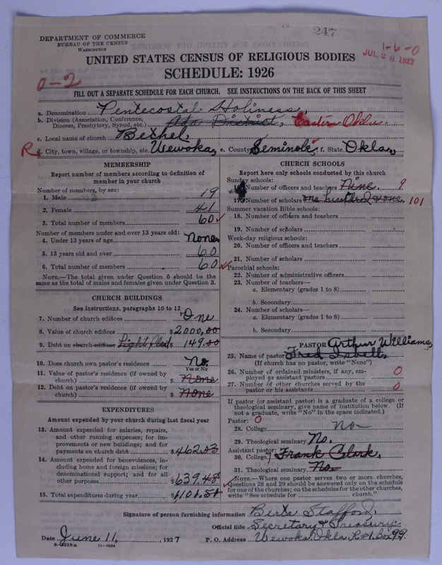 Scan of Pentecostal Holiness Church: 247