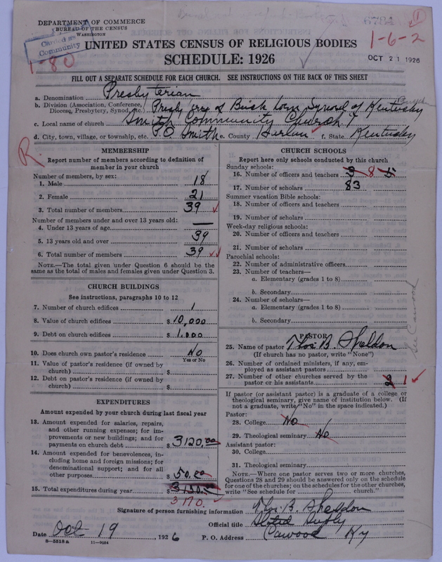Scan of Presbyterian Church in the United States of America: 6784