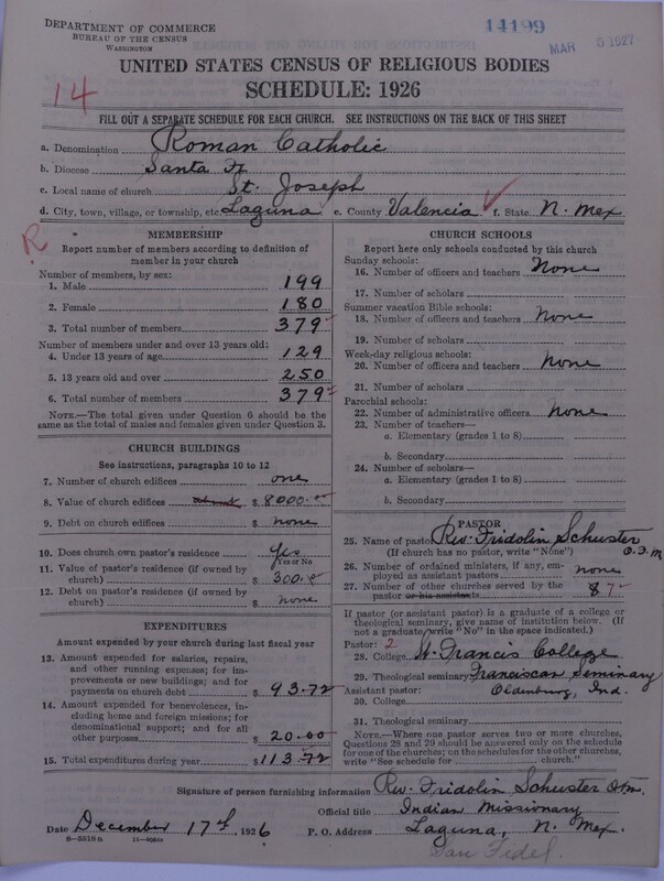 Scan of Roman Catholic Church: 14199