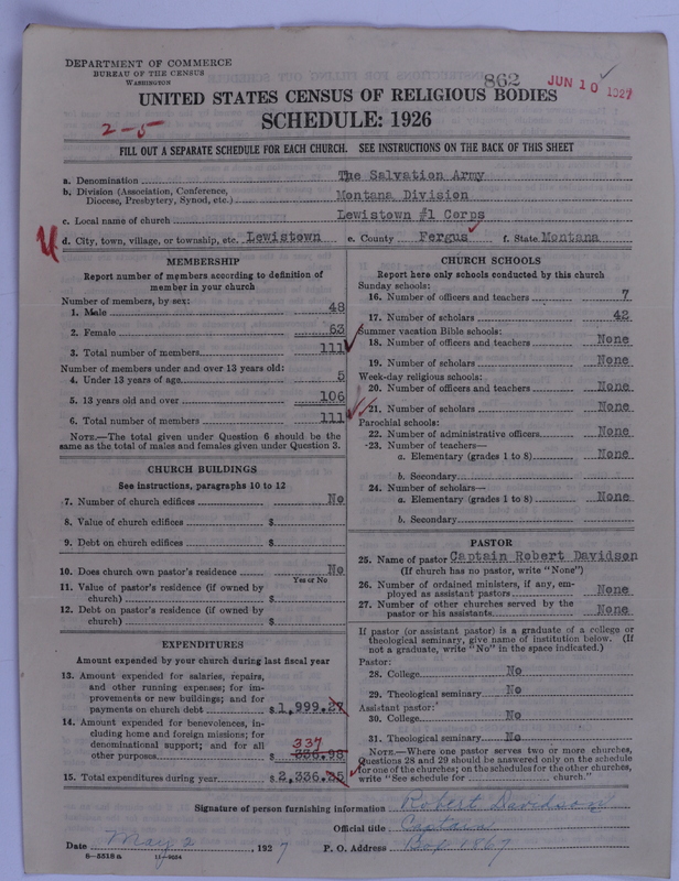 Scan of Salvation Army: 862