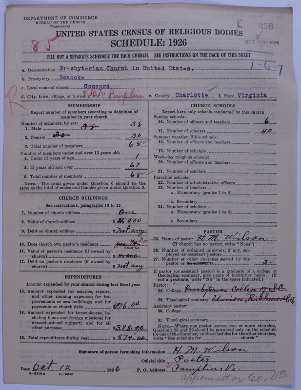 Scan of Presbyterian Church in the United States: 258
