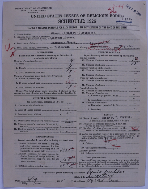 Scan of Church of Christ (Holiness) U.S.A.: 26