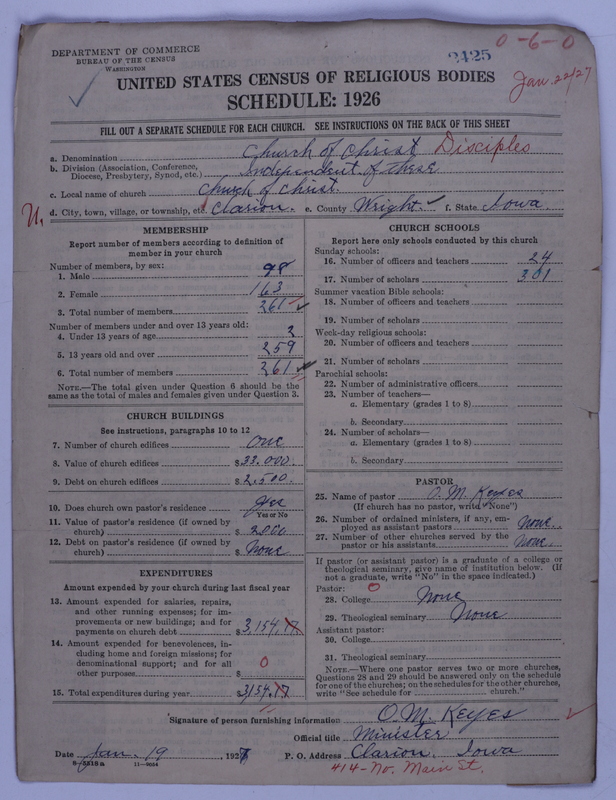 Scan of Disciples of Christ: 2425
