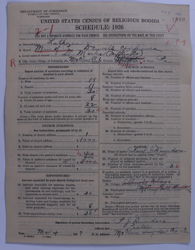 Scan of United Lutheran Church in America: 1319