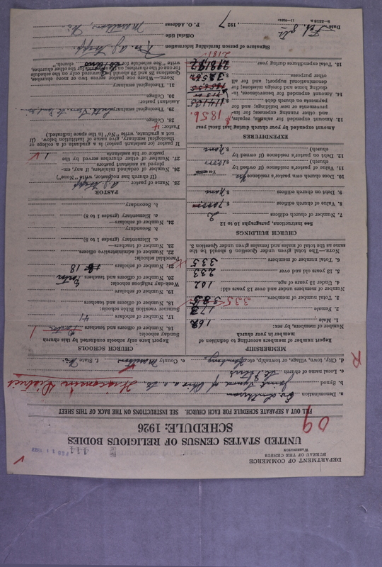 Scan of Synod of the Reformed Presbyterian Church of North America: 444