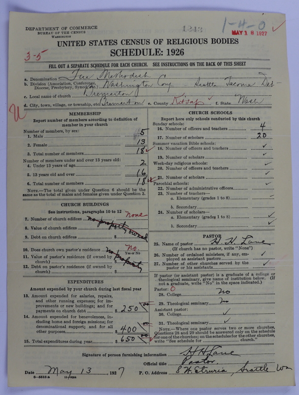 Scan of Free Methodist Church of North America: 1243