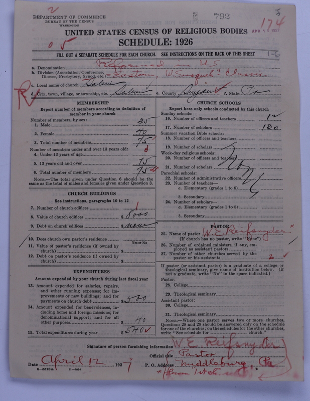 Scan of Reformed Church in the United States: 792