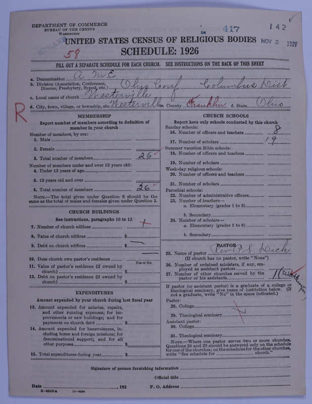 Scan of African Methodist Episcopal Church: 417