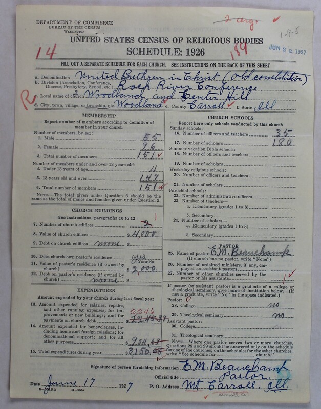 Scan of Church of the United Brethren in Christ (Old Constitution): 189