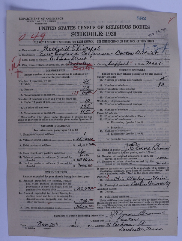 Scan of Methodist Episcopal Church: 882