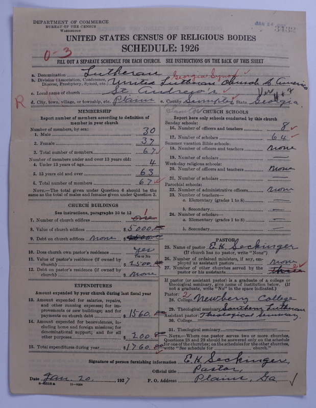 Scan of United Lutheran Church in America: 3432