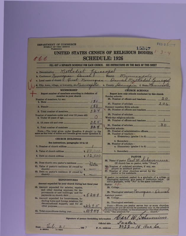 Scan of Methodist Episcopal Church: 15347