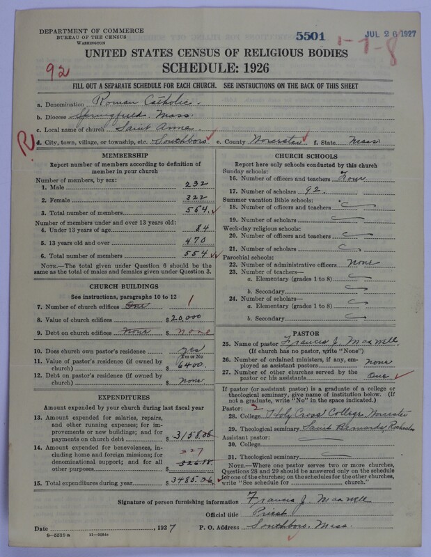 Scan of Roman Catholic Church: 5501