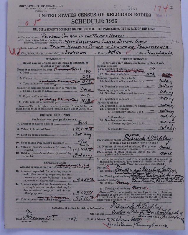 Scan of Reformed Church in the United States: 565