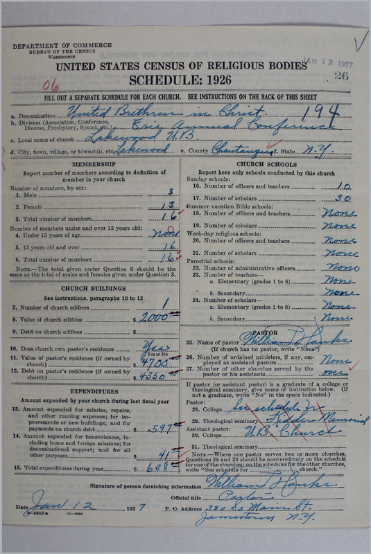 Scan of Church of the United Brethren in Christ: 26