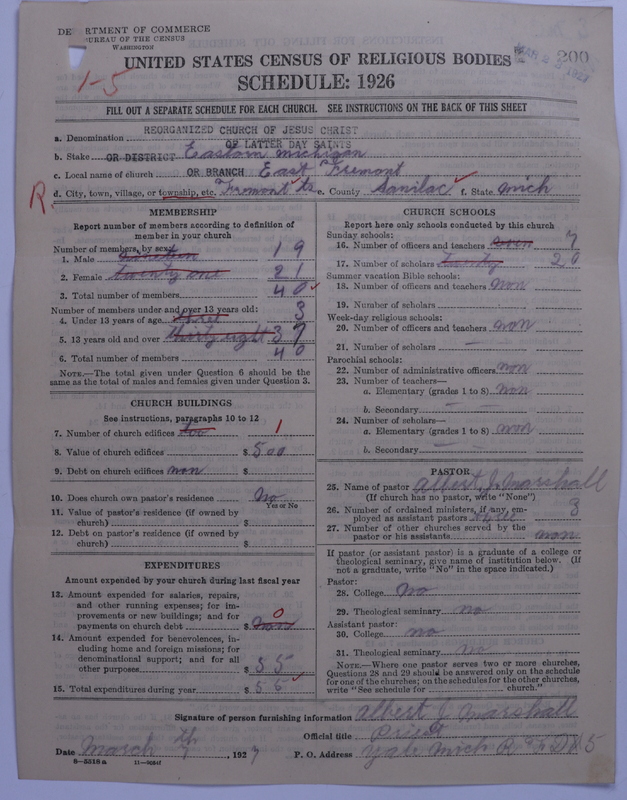 Scan of Reorganized Church of Jesus Christ of Latter Day Saints: 200
