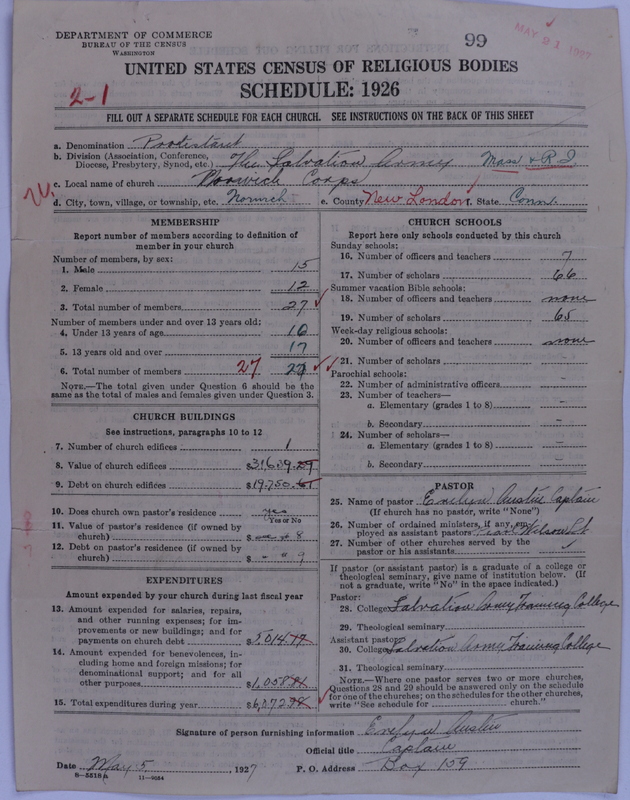 Scan of Salvation Army: 99