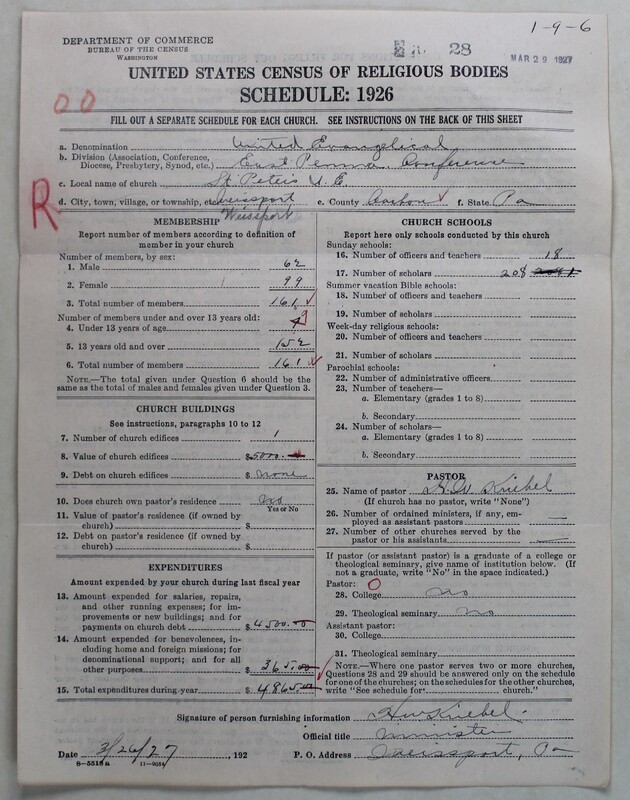 Scan of Evangelical Congregational Church: 28