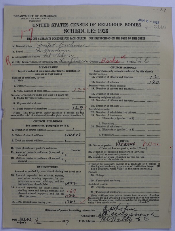 Scan of United Lutheran Church in America: 3146