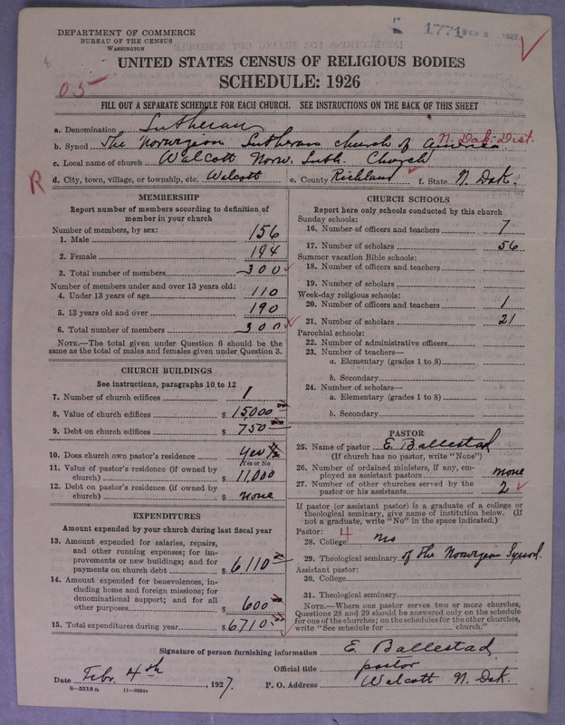 Scan of Norwegian Lutheran Church of America: 1771